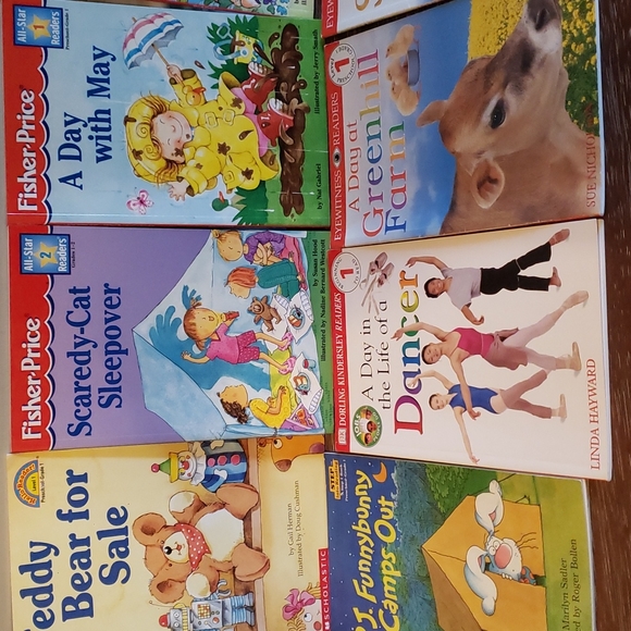 Vintage! Early Reader Books Lot of 9 Paperbacks - Picture 3 of 10